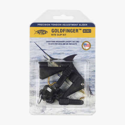 AFTCO Kite Clip 11PC Set Black