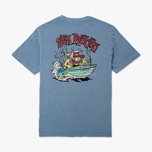 AFTCO Sea Psycho Short Sleeve Fishing T-Shirt Bering Sea