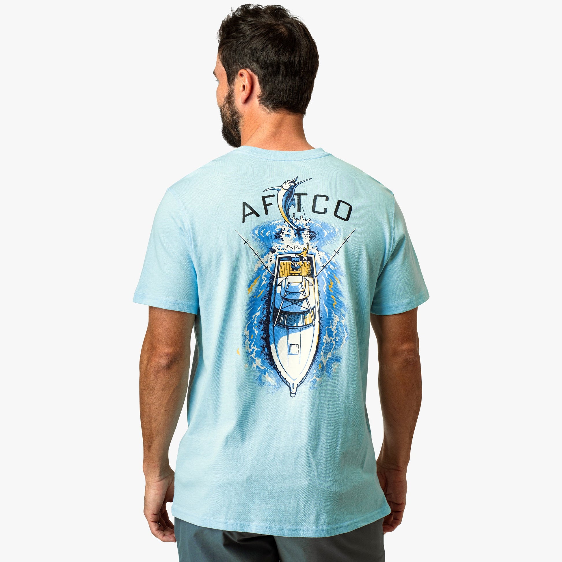 AFTCO Top View SS Boating T-Shirt Clearwater