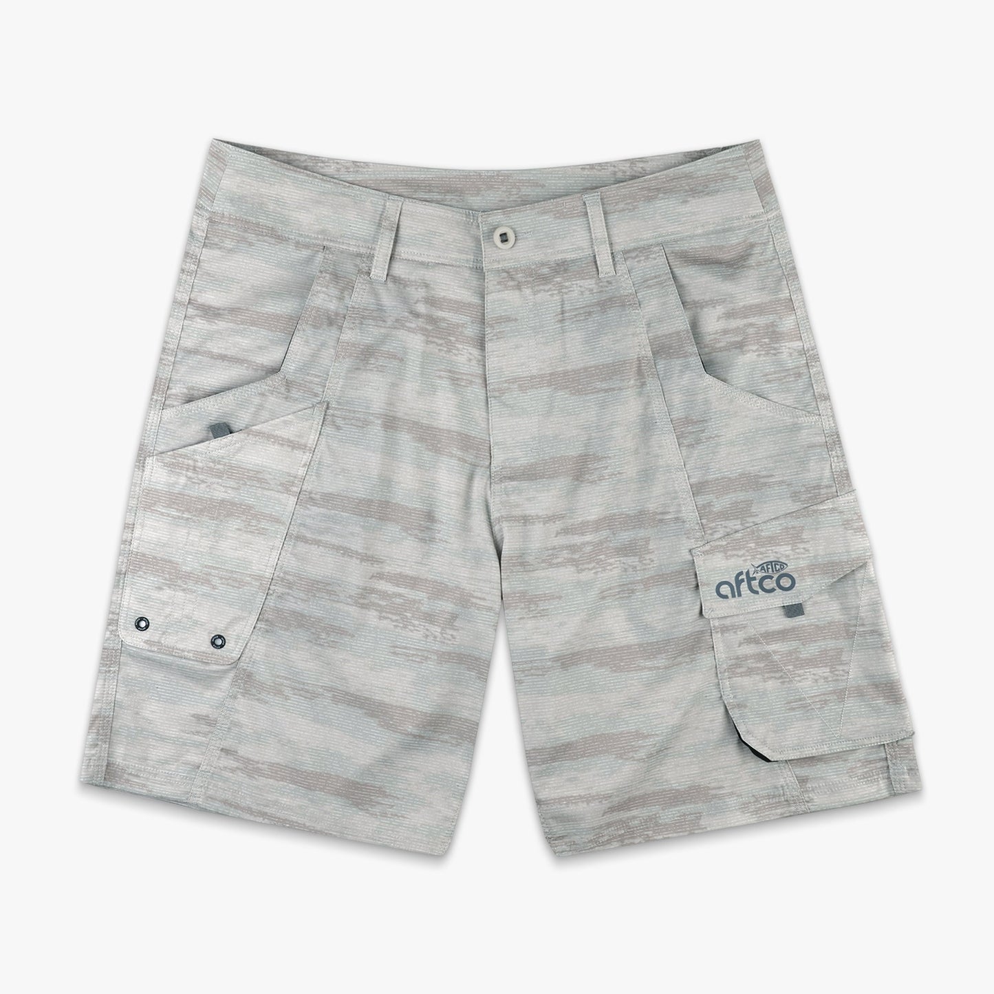 AFTCO Tactical Camo Fishing Shorts - AFTCO Black Camo