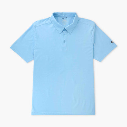 AFTCO Air O Mesh Performance Polo Charcoal Heather