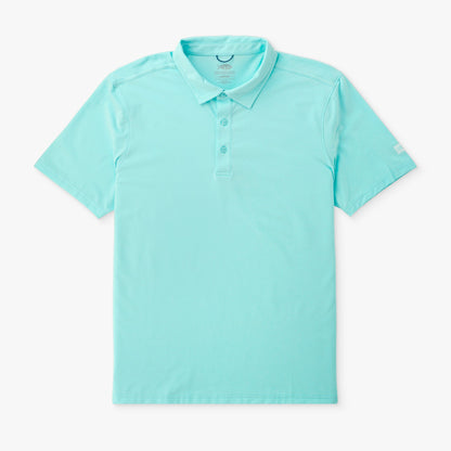 AFTCO Air O Mesh Performance Polo Charcoal Heather