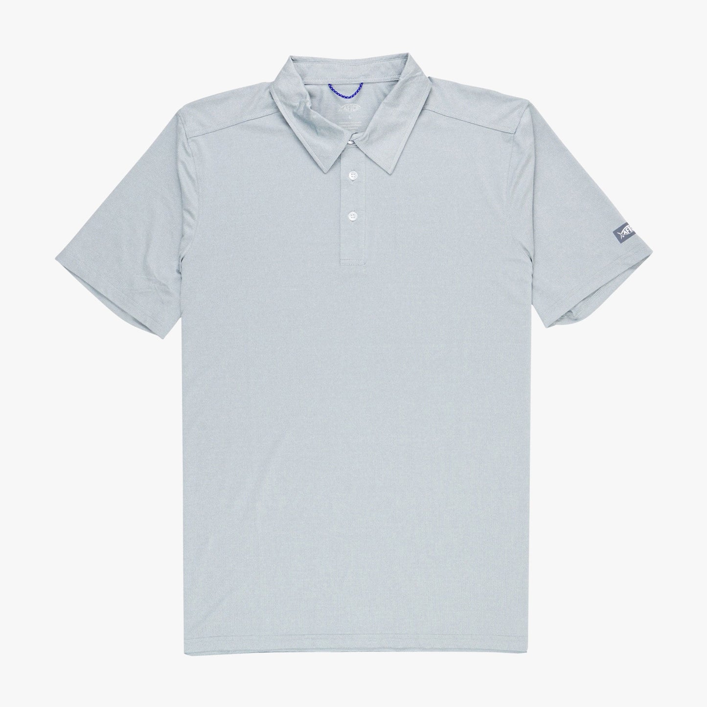 AFTCO Air O Mesh Performance Polo Charcoal Heather