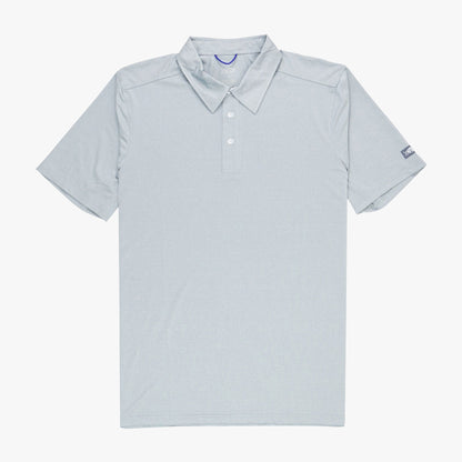 AFTCO Air O Mesh Performance Polo Charcoal Heather