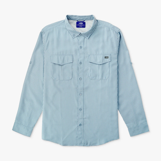 AFTCO Sirius Tech LS Vented Fishing Shirts Dusk