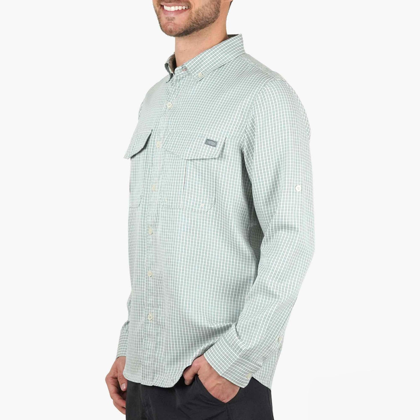 AFTCO Sirius Tech LS Vented Fishing Shirts Dusk