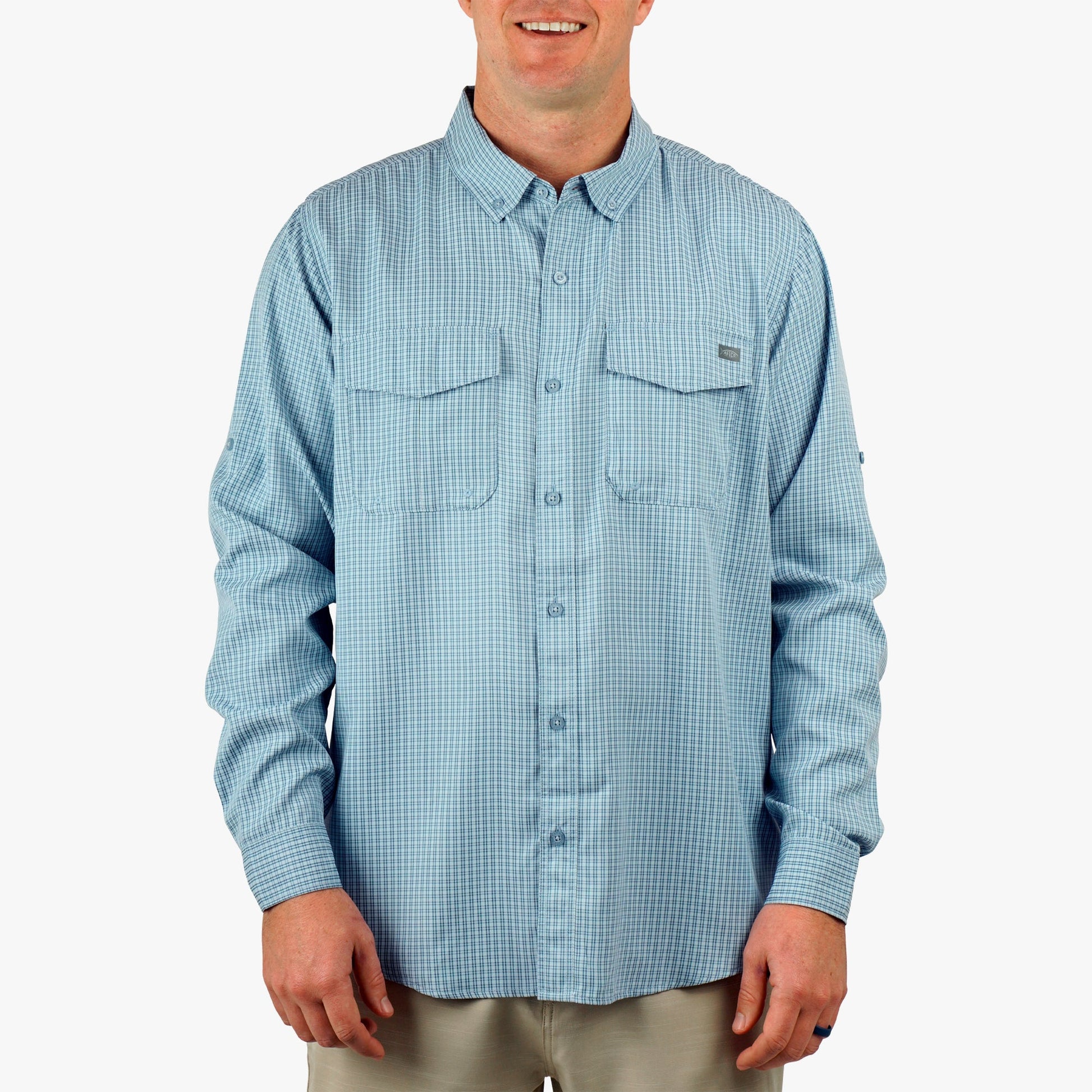 AFTCO Sirius Tech LS Vented Fishing Shirts Dusk