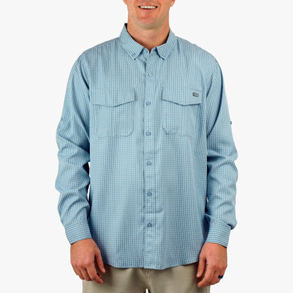 AFTCO Sirius Tech LS Vented Fishing Shirts Dusk