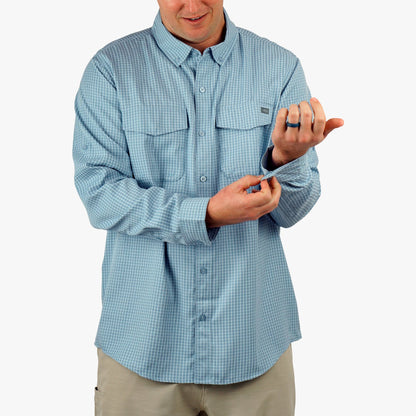 AFTCO Sirius Tech LS Vented Fishing Shirts Dusk