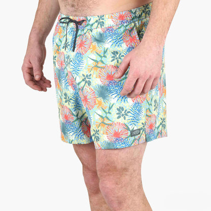 AFTCO Strike Swim Shorts Elfin Yellow