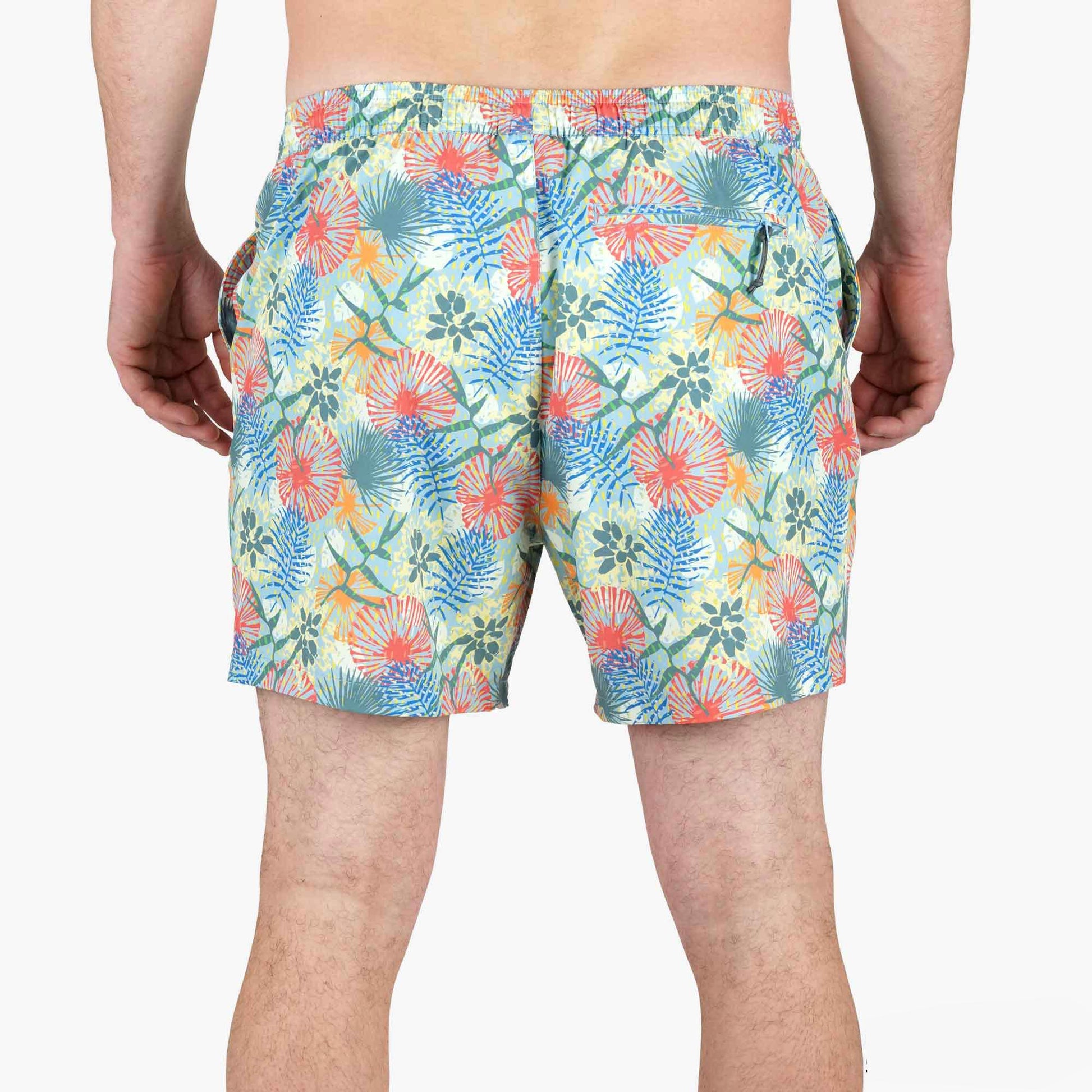AFTCO Strike Swim Shorts Elfin Yellow