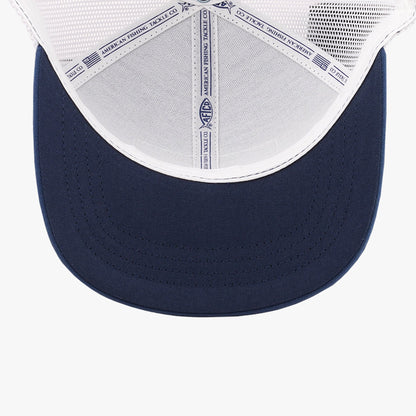 AFTCO Wavy Low Profile Fishing Hat Navy