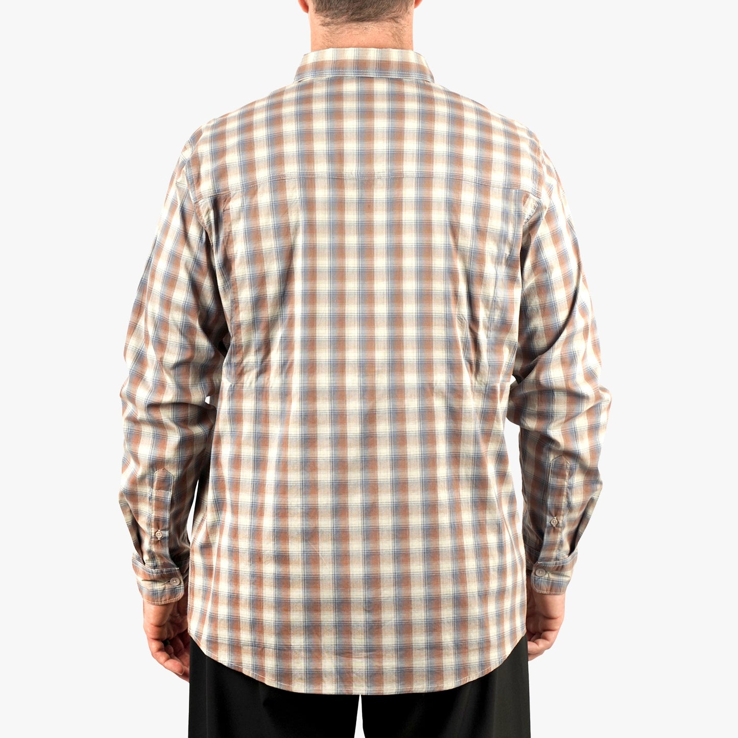 AFTCO Portside LS Button Down Fishing Shirt Jade Dust