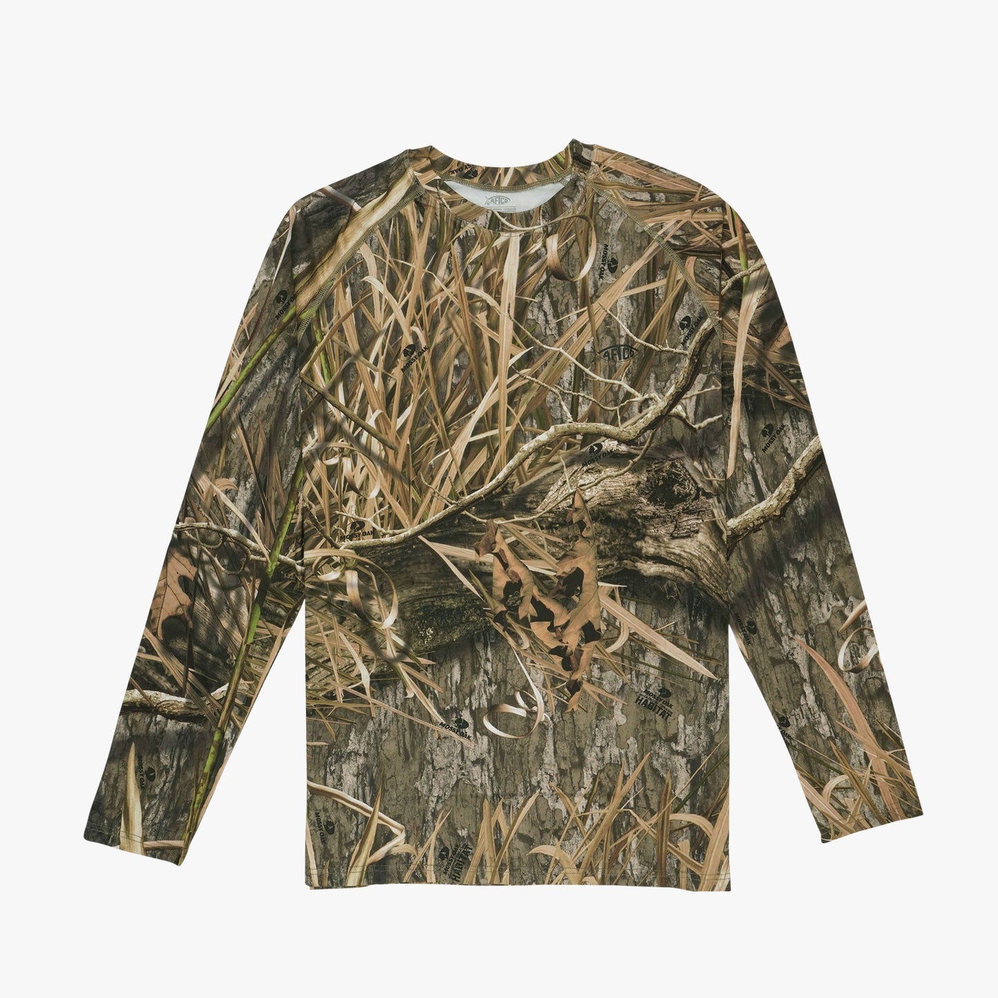 AFTCO Mossy Oak® Camo LS Performance Shirt Shadow Grass Habitat