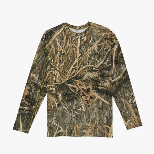 AFTCO Mossy Oak® Camo LS Performance Shirt Shadow Grass Habitat