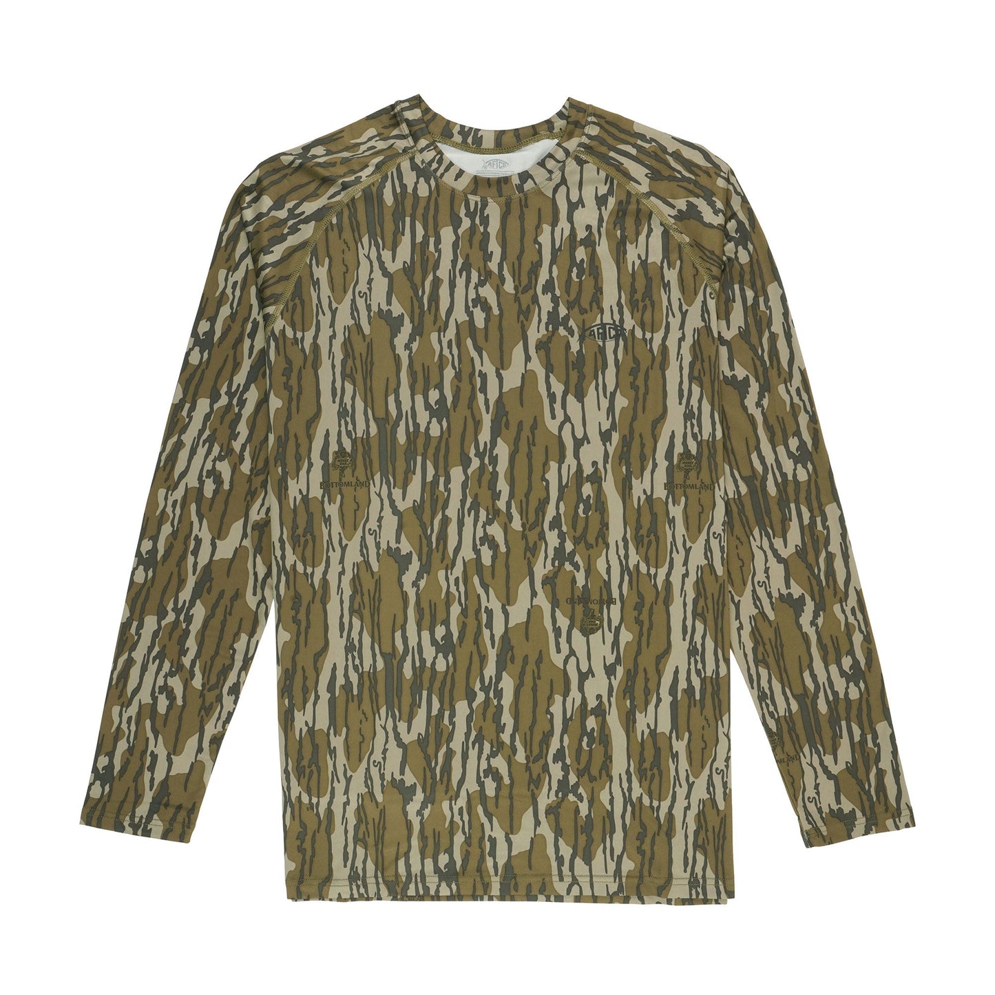 AFTCO Mossy Oak® Camo LS Performance Shirt Shadow Grass Habitat