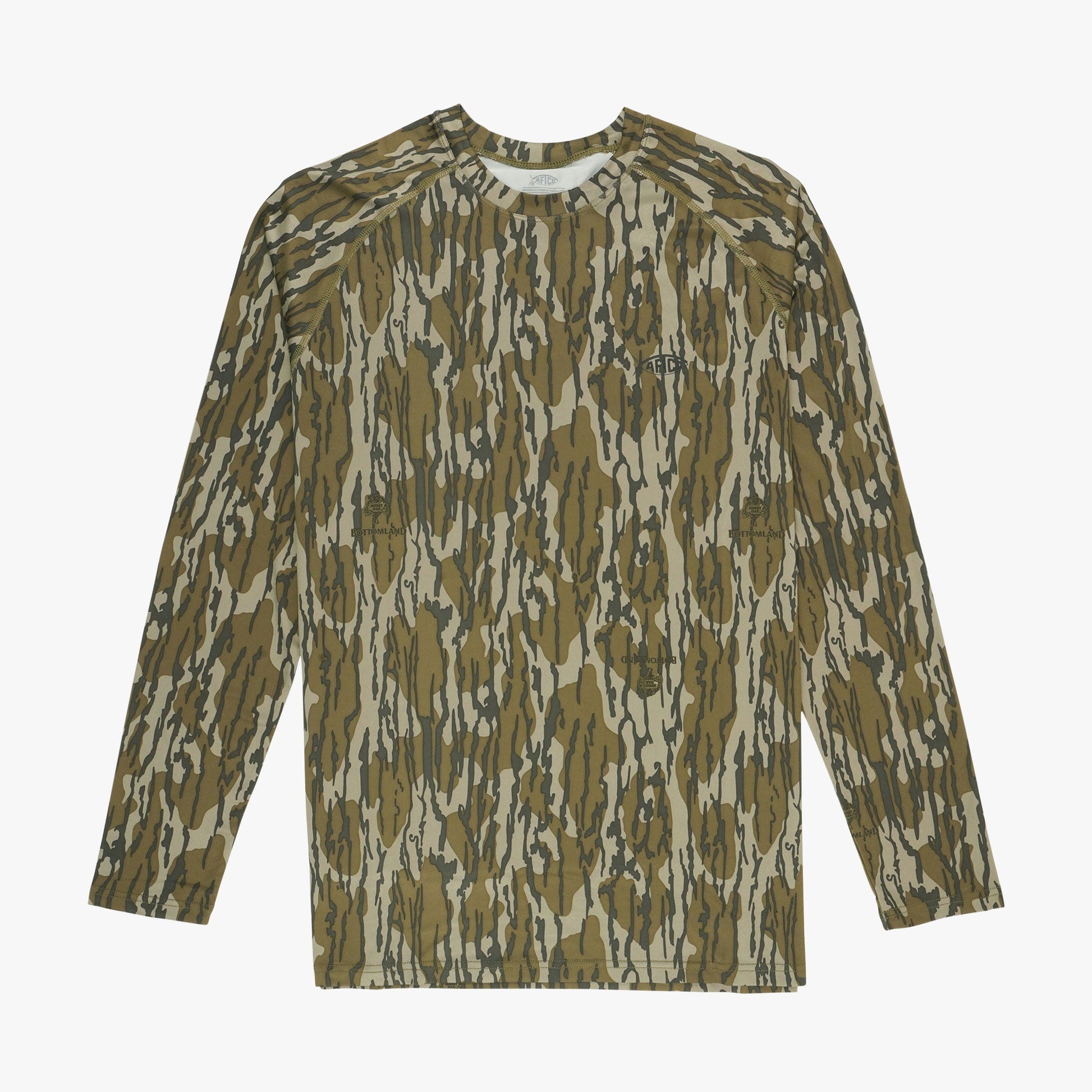 AFTCO Mossy Oak® Camo LS Performance Shirt Shadow Grass Habitat