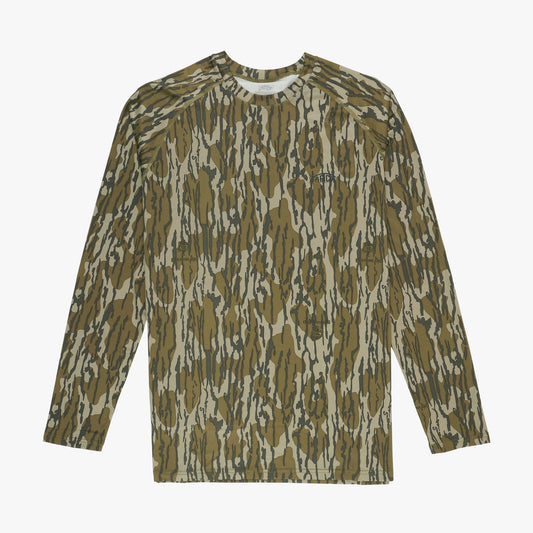 AFTCO Mossy Oak® Camo LS Performance Shirt Shadow Grass Habitat