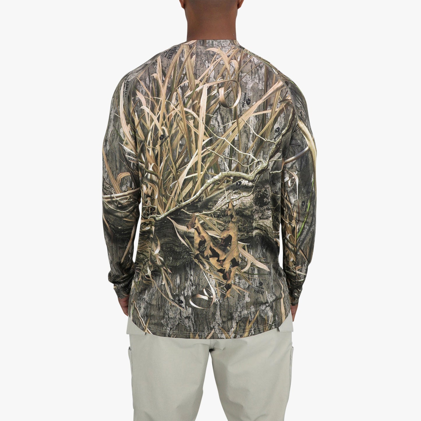 AFTCO Mossy Oak® Camo LS Performance Shirt Shadow Grass Habitat