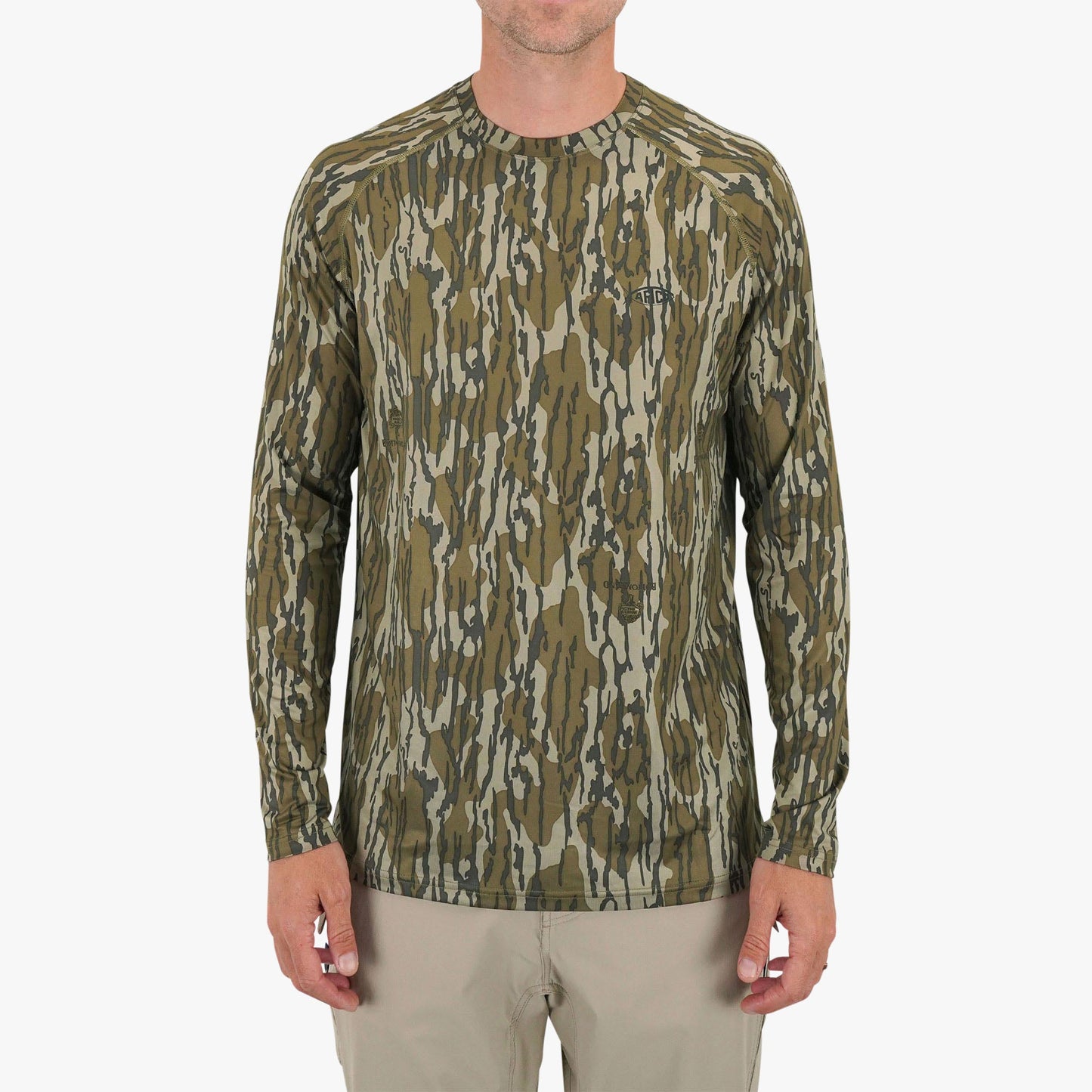 AFTCO Mossy Oak® Camo LS Performance Shirt Shadow Grass Habitat