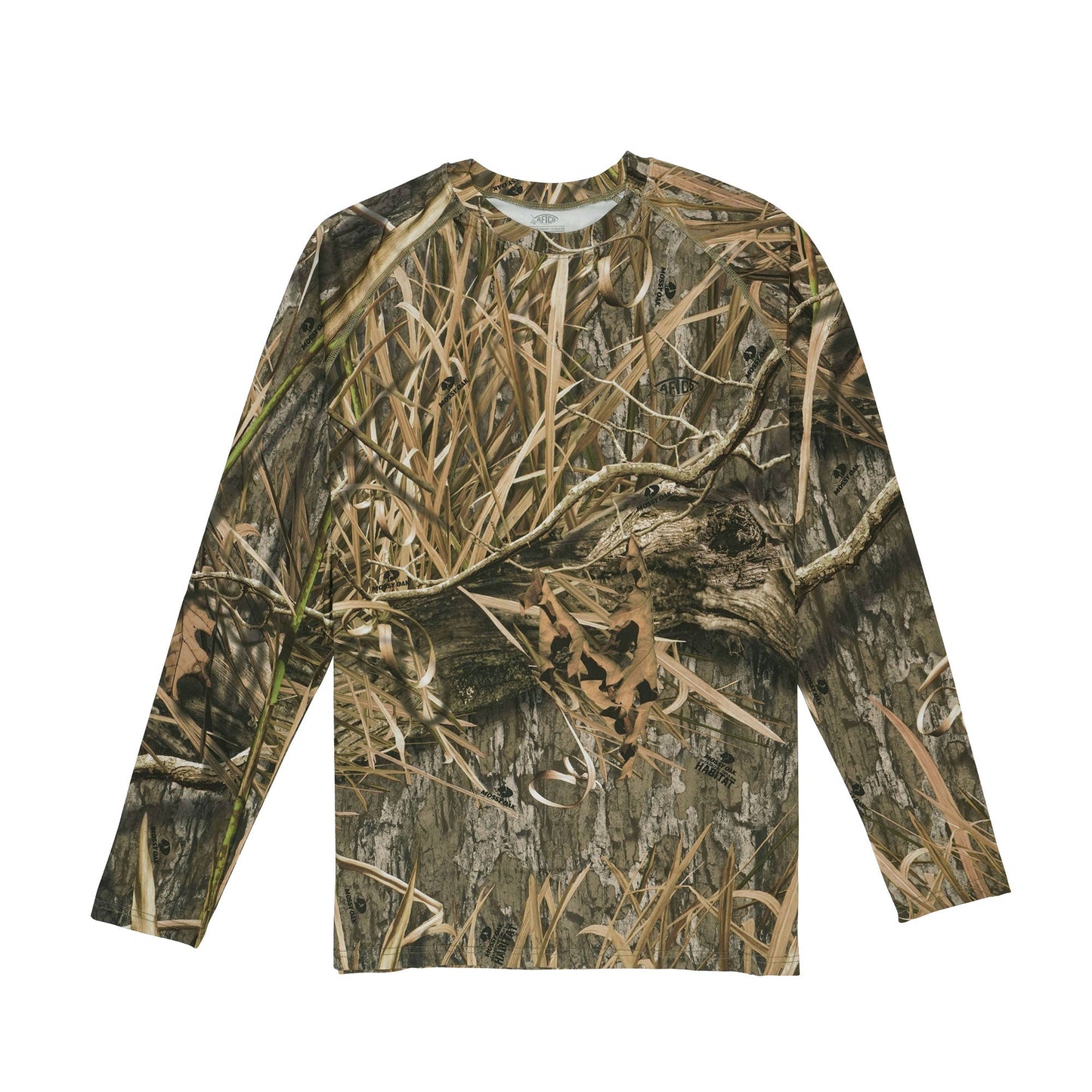 AFTCO Mossy Oak® Camo LS Performance Shirt Shadow Grass Habitat