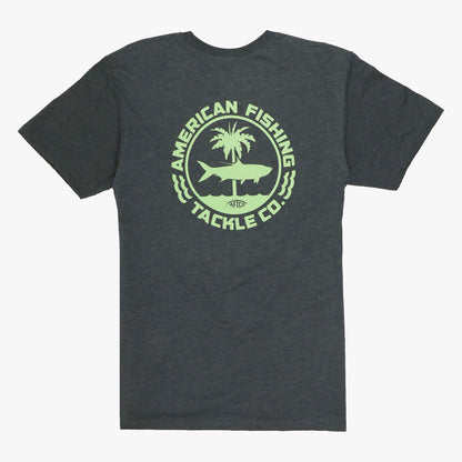 AFTCO Facepalm SS T-Shirt Charcoal Heather