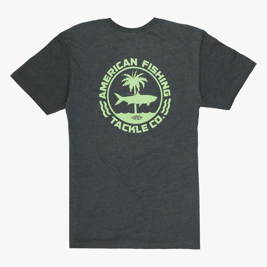 AFTCO Facepalm SS T-Shirt Charcoal Heather