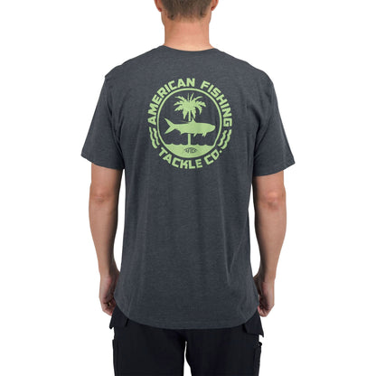 AFTCO Facepalm SS T-Shirt Charcoal Heather
