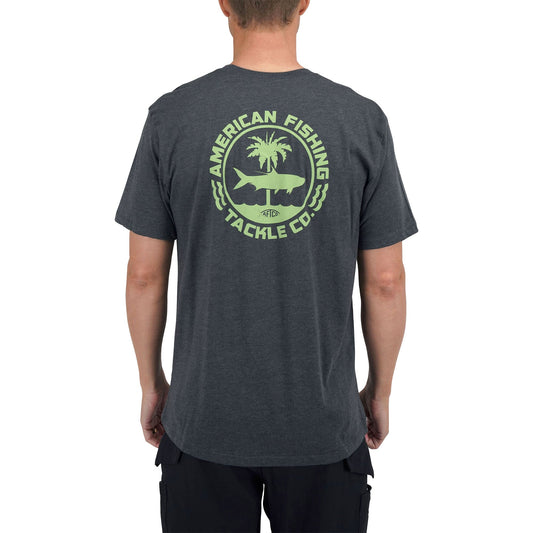 AFTCO Facepalm SS T-Shirt Charcoal Heather