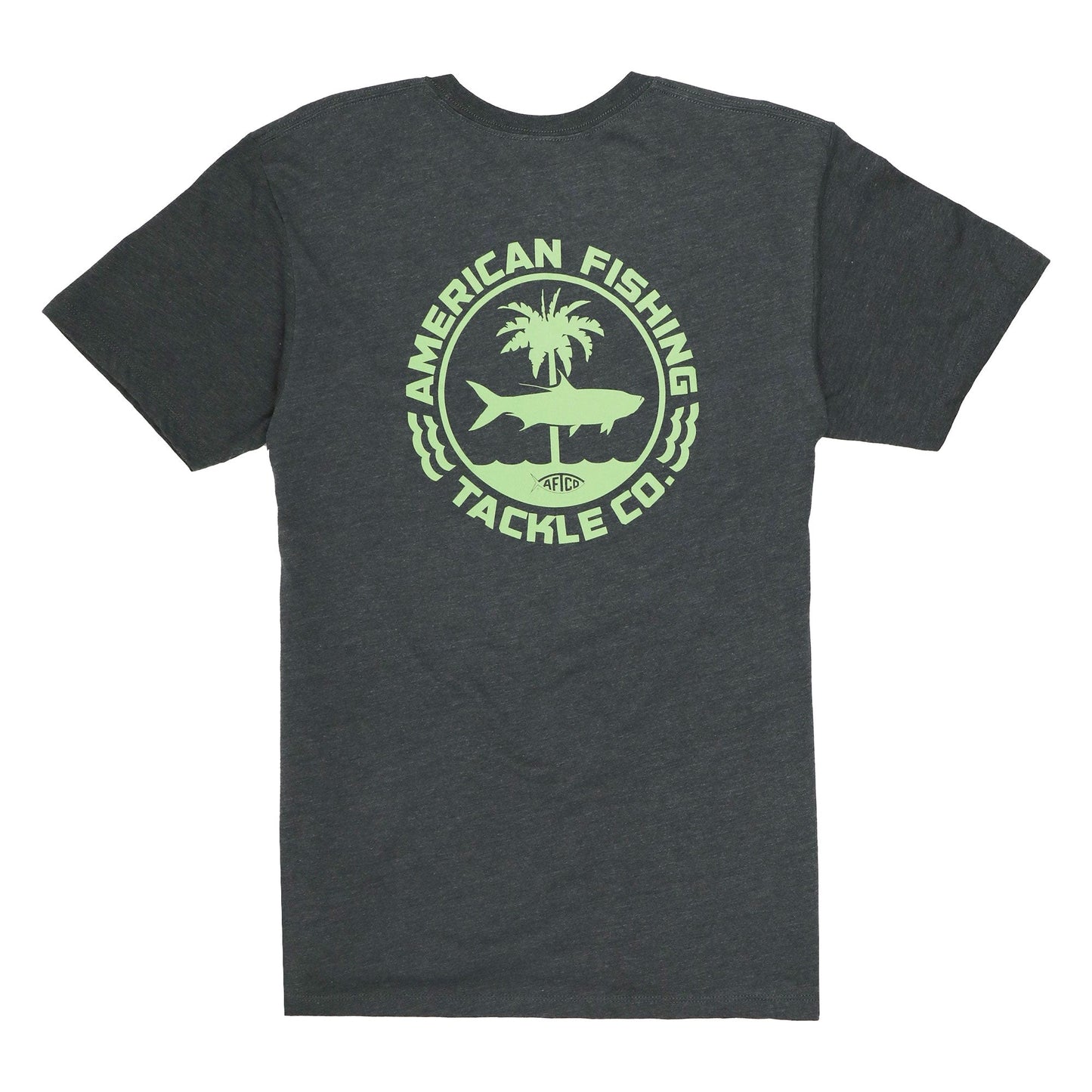 AFTCO Facepalm SS T-Shirt Charcoal Heather