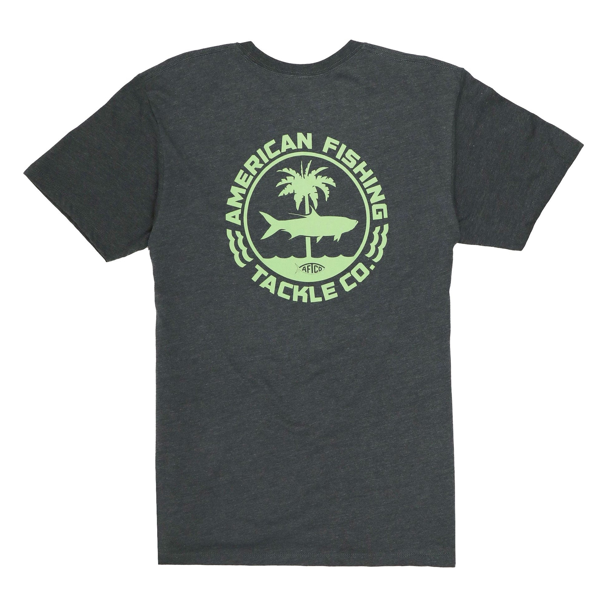 AFTCO Facepalm SS T-Shirt Charcoal Heather