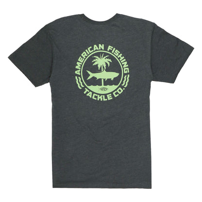 AFTCO Facepalm SS T-Shirt Charcoal Heather