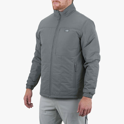AFTCO Crosswind Insulated Fishing Puffer Jacket Rubber