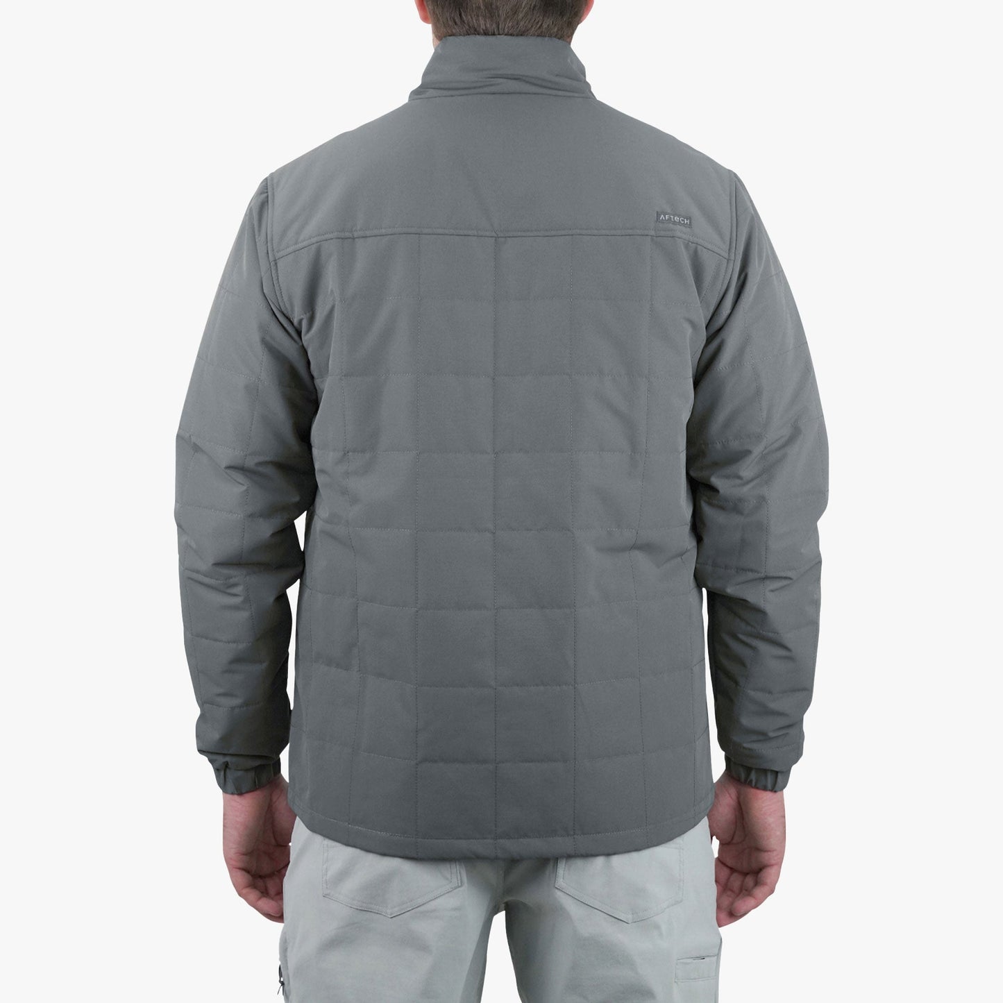 AFTCO Crosswind Insulated Fishing Puffer Jacket Rubber