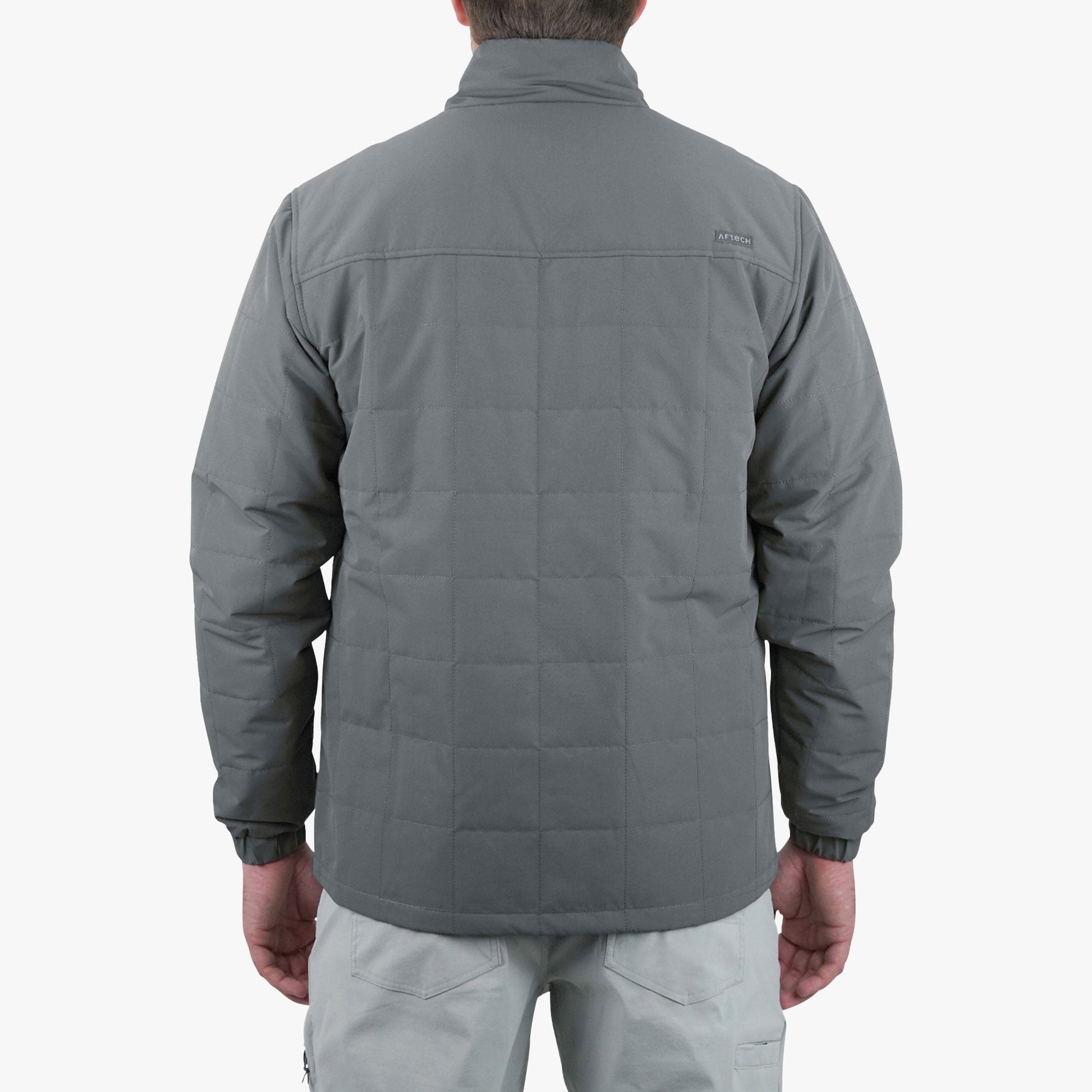 AFTCO Crosswind Insulated Fishing Puffer Jacket Rubber