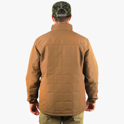 AFTCO Crosswind Insulated Fishing Puffer Jacket Rubber