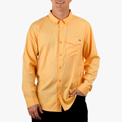 AFTCO Palomar LS Vented Fishing Shirts Airy Blue