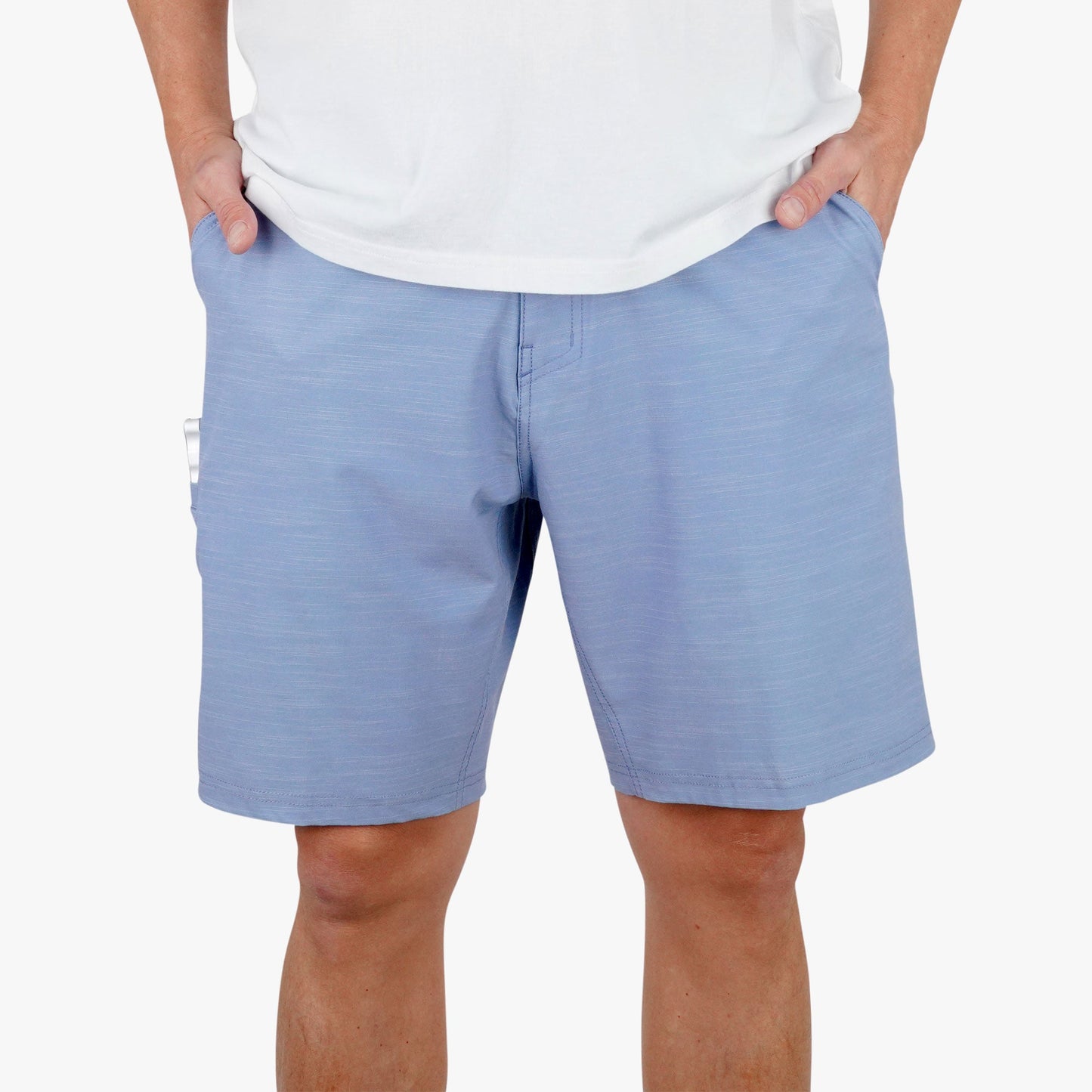 AFTCO 365 Hybrid Stretch Chino Fishing Shorts Ecru 7
