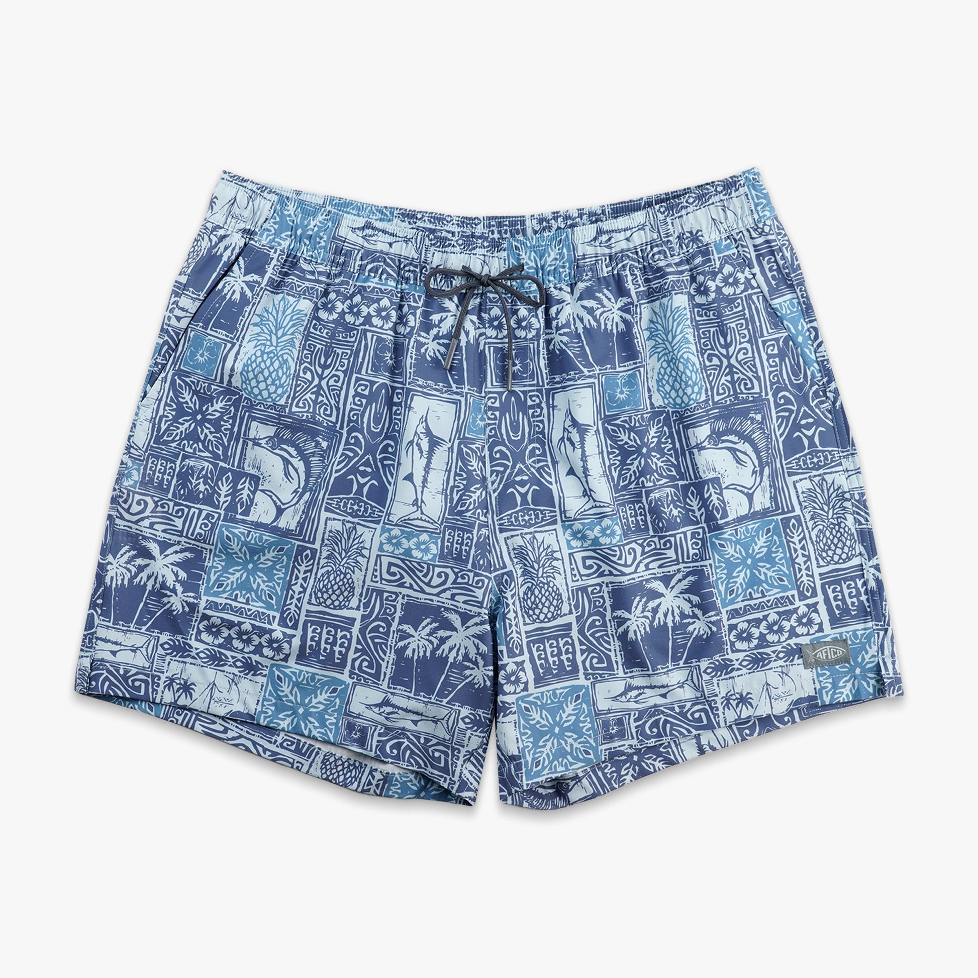 AFTCO Strike Swim Shorts Bering Sea