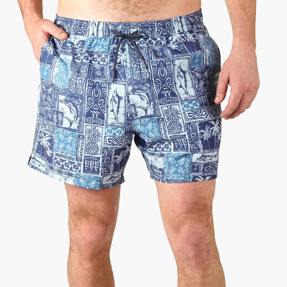 AFTCO Strike Swim Shorts Bering Sea
