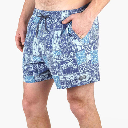 AFTCO Strike Swim Shorts Bering Sea