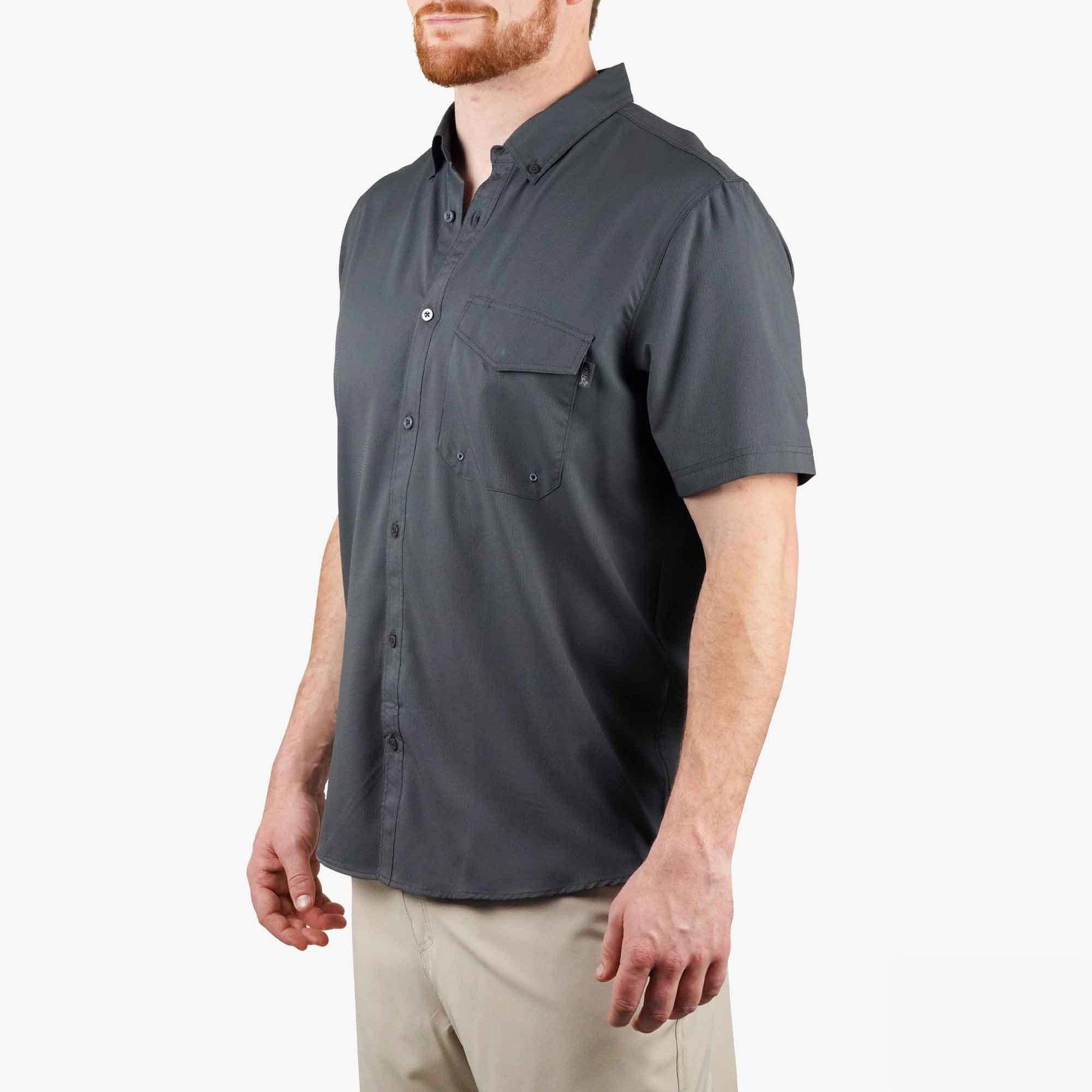 AFTCO Palomar SS Vented Fishing Shirt Conch
