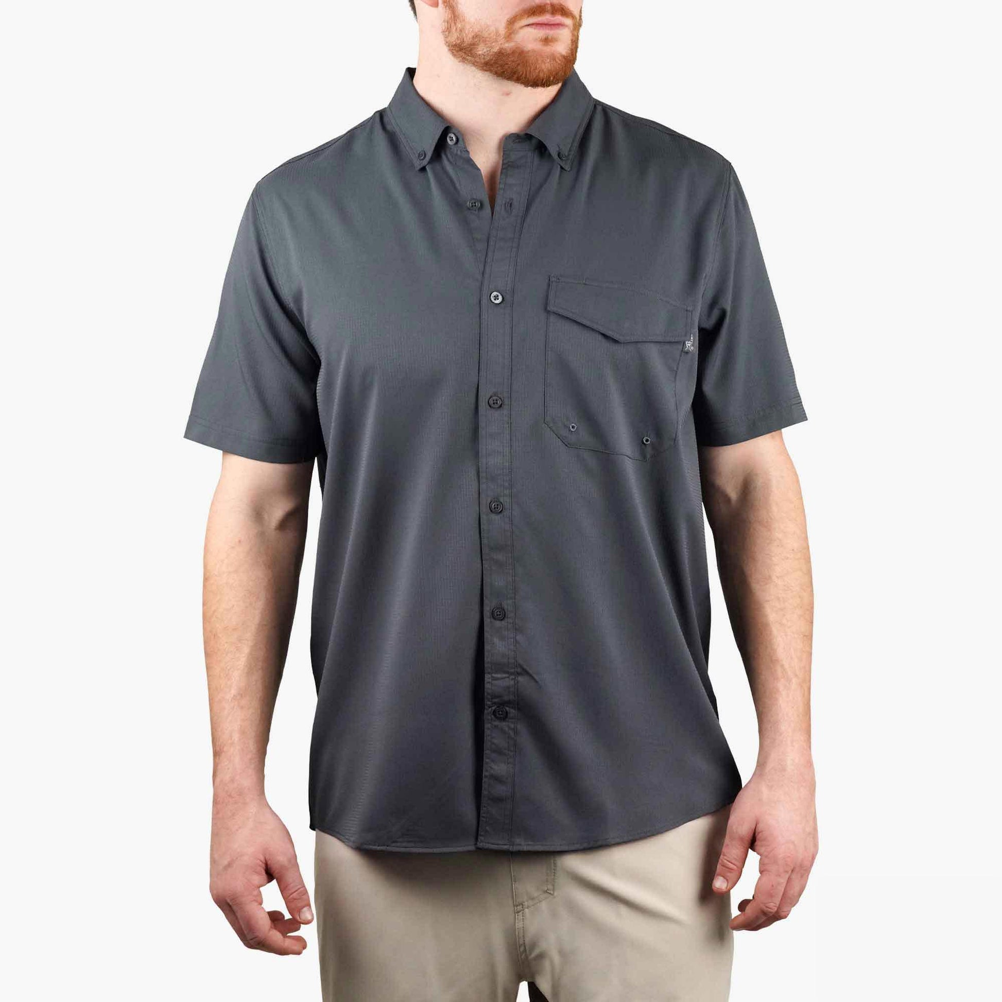 AFTCO Palomar SS Vented Fishing Shirt Conch