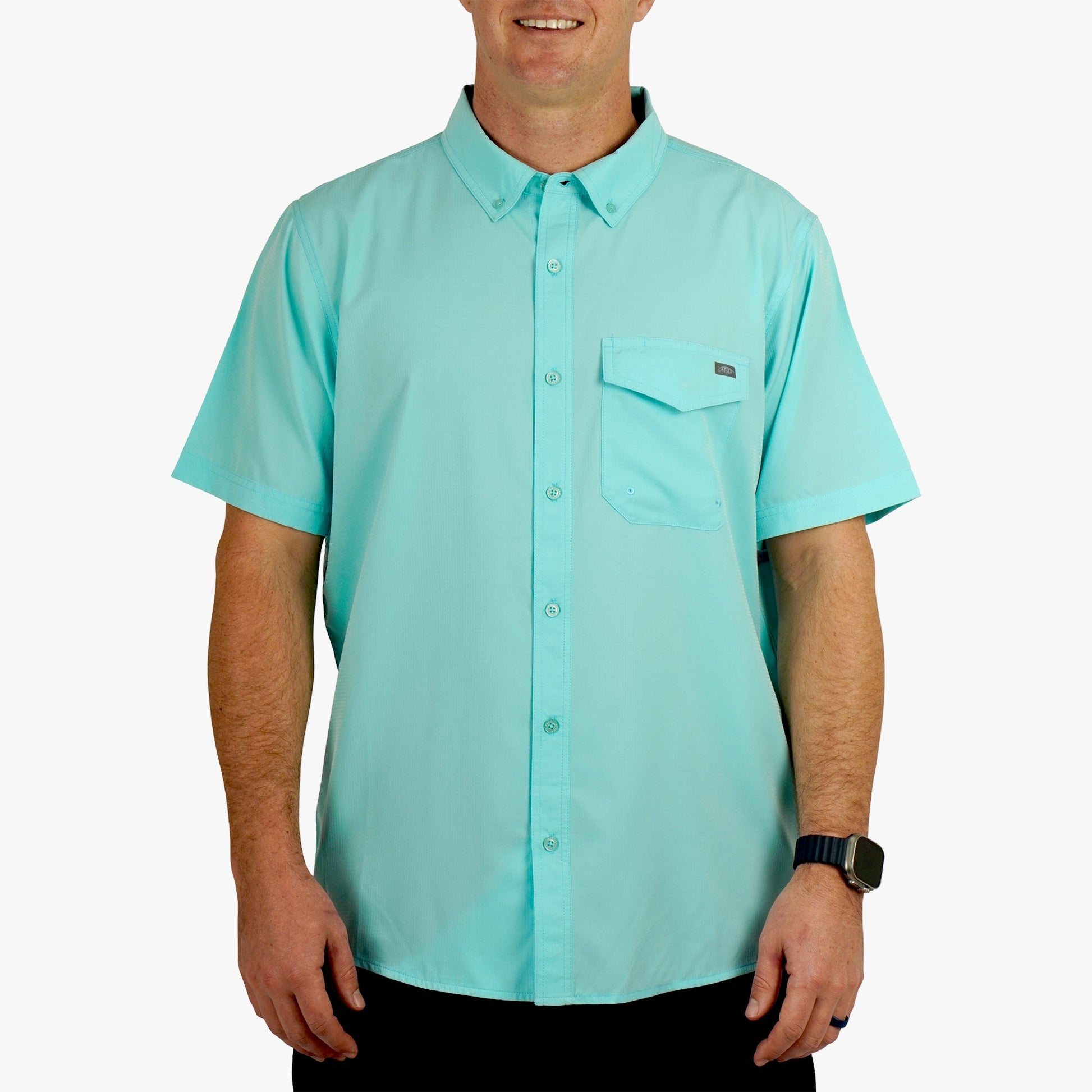AFTCO Palomar SS Vented Fishing Shirt Conch