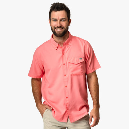 AFTCO Palomar SS Vented Fishing Shirt Conch