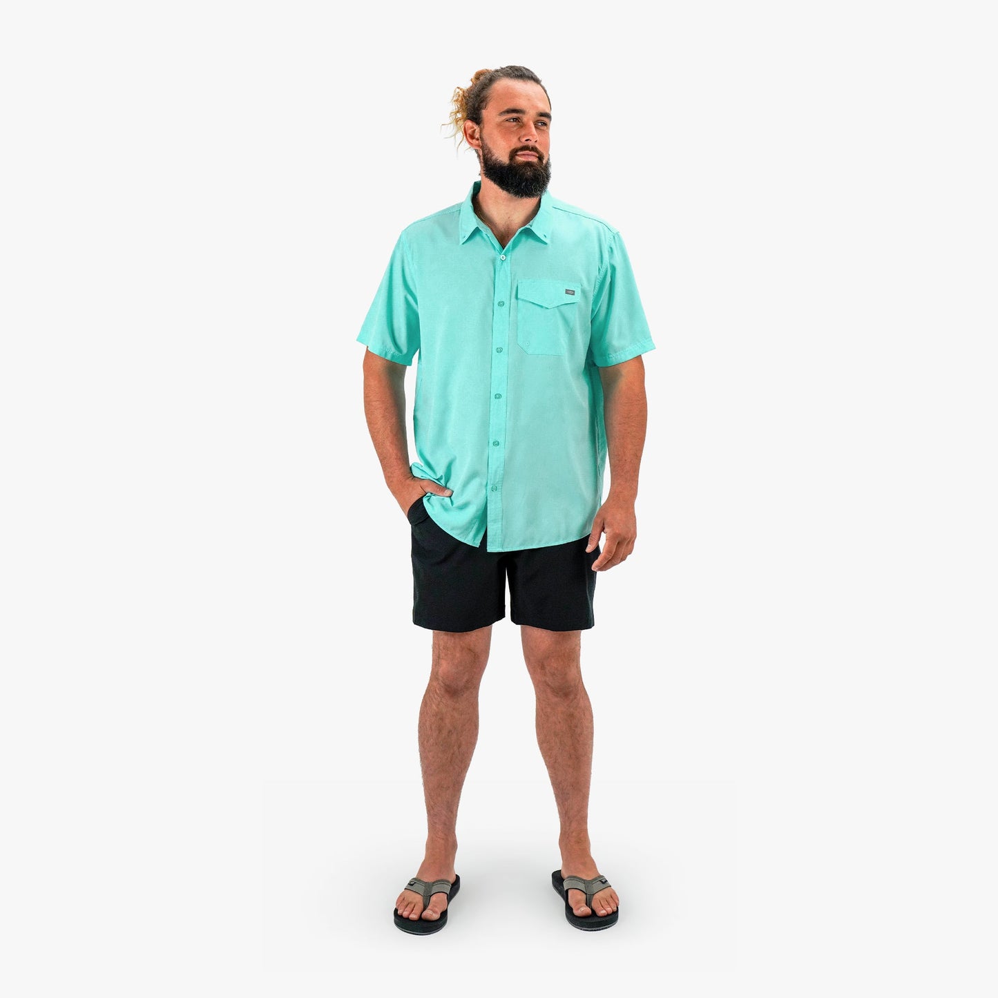 AFTCO Palomar SS Vented Fishing Shirt Conch