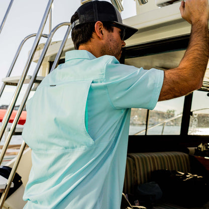 AFTCO Palomar SS Vented Fishing Shirt Conch