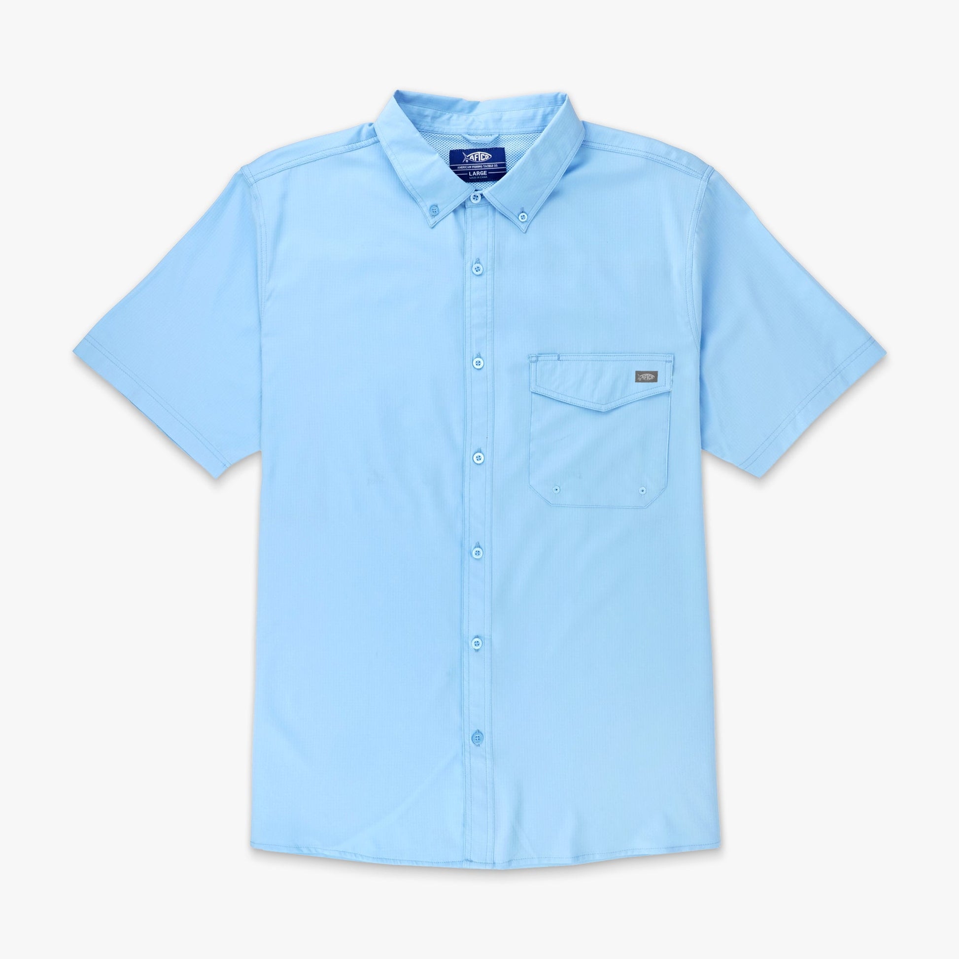 AFTCO Palomar SS Vented Fishing Shirt Conch