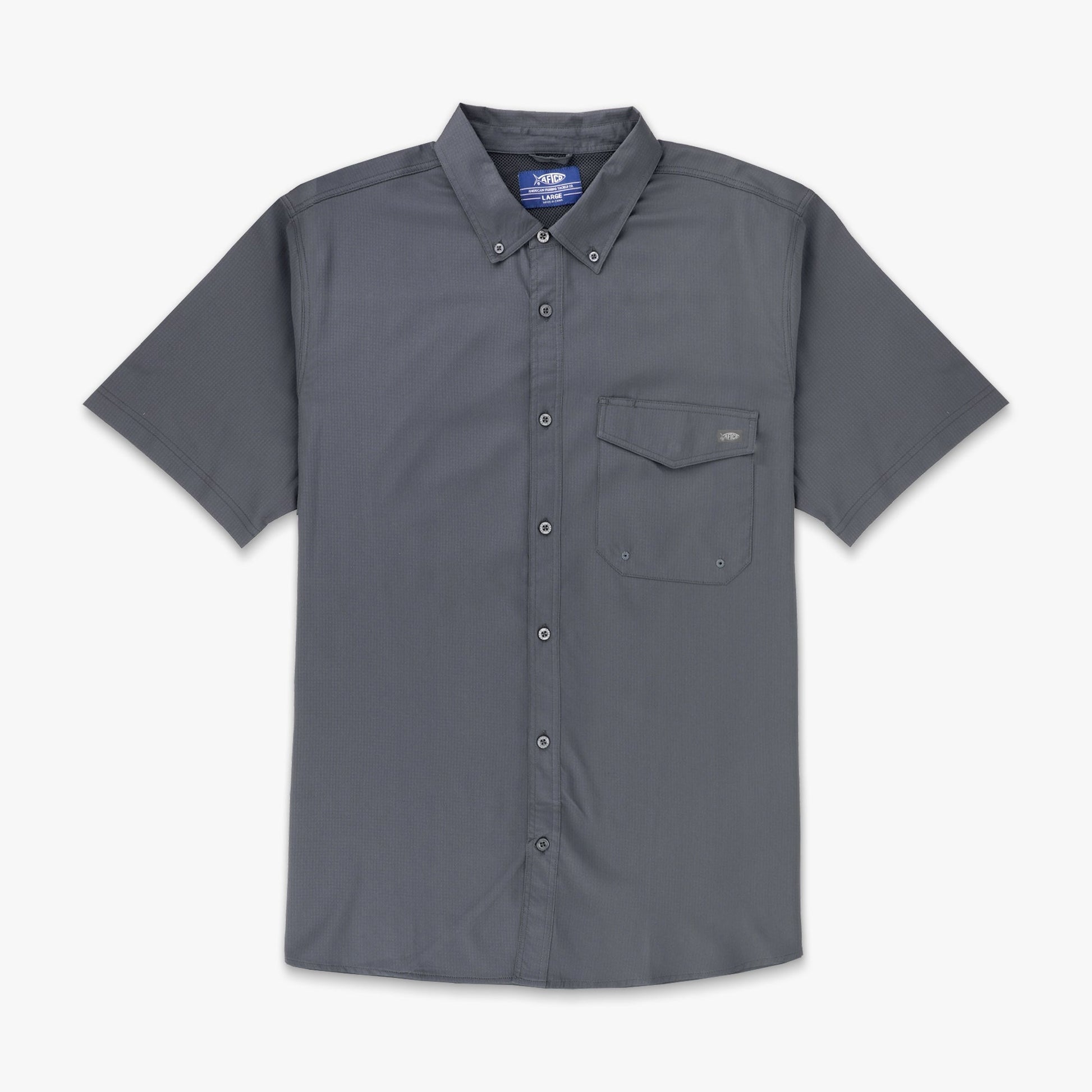 AFTCO Palomar SS Vented Fishing Shirt Conch