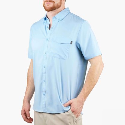 AFTCO Palomar SS Vented Fishing Shirt Conch